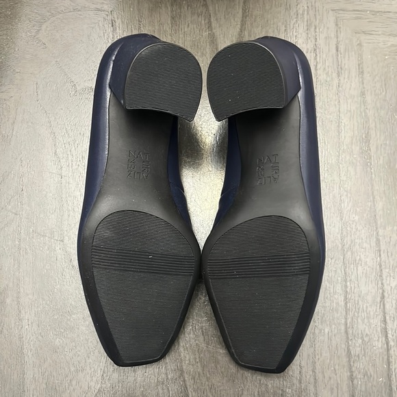 Naturalizer Warner Square Toe Pump French Navy (WIDE) - Picture 3 of 15